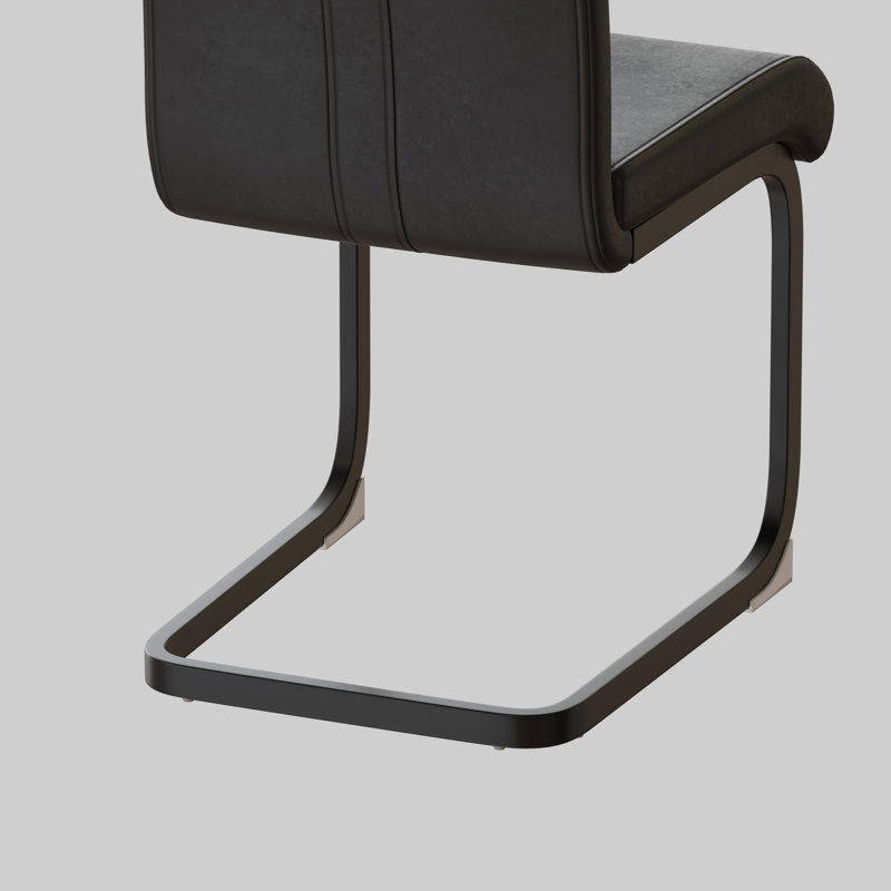 Modern Dining Chairs, Black
