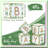 4-Pack Iridescent Plastic Tablecloths 54.8x109.6 Inches