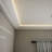 EnduraGlow Benjamin Crown Moulding, Backlit LED Compatible, 3 1/8"H x 7"P x 96"L, Primed Urethane