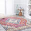 Tapis fuchsia / blanc Cockburn Bohemian FLAIR Boho-513927971
