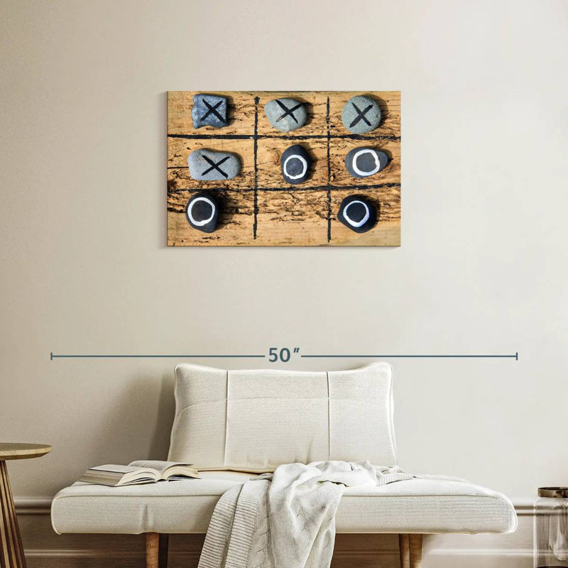 Senne Tic Tac Toe Game, 20" H x 30" W