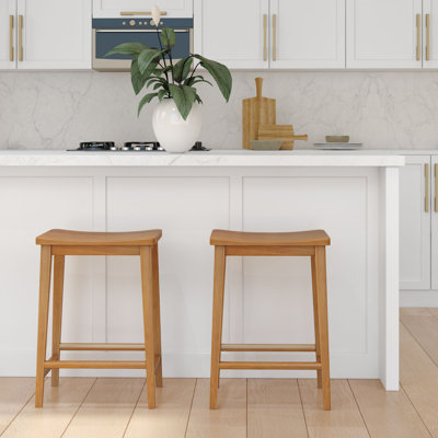 Smythe Solid Wood 24 inch Counter Stool