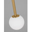 Luminaire suspendu sphère 1 lumière Gainsborough-88144518