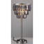 LAMPE DE TABLE CONTEMPORAINE À CRISTAUX 27,5 "H (1PC / CTN) (1,01 / 9,25)