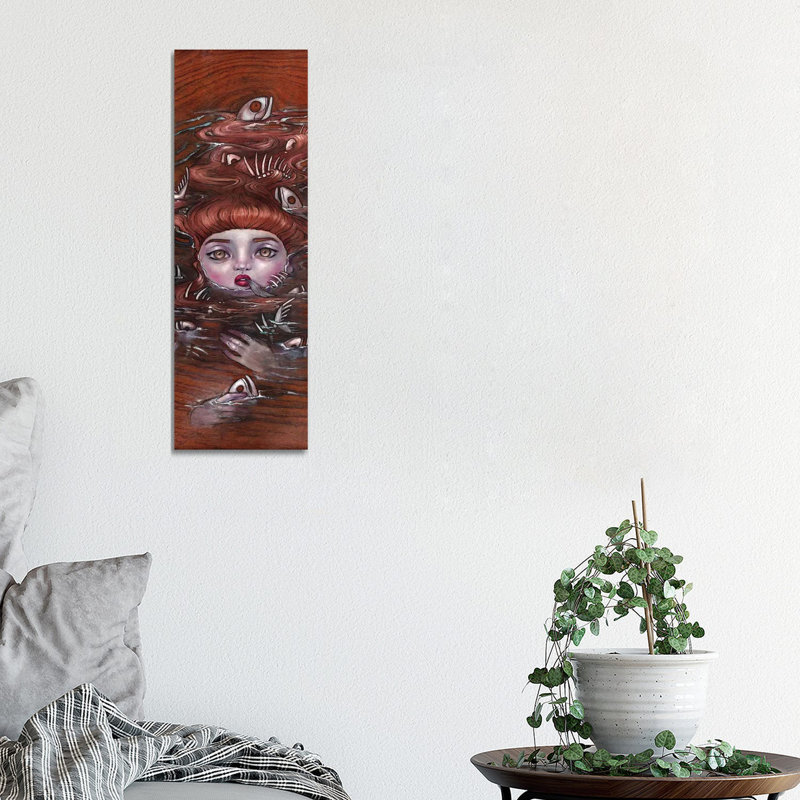 Finished by Gokcen Yuksek - Wrapped Canvas Panoramic Print, 30.48 cm H x 91.44 cm W x 3.175 cm D