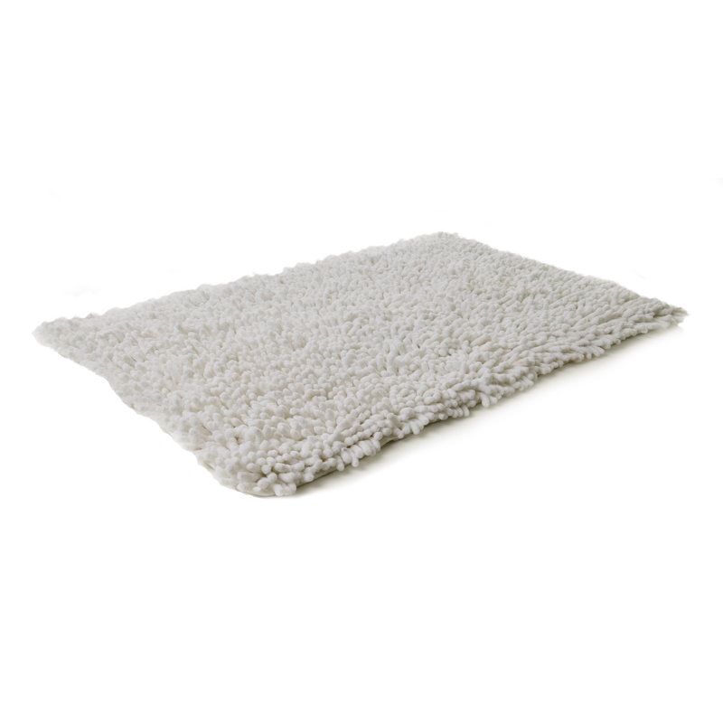 Geis Solid Colour Cotton Area Rug, Round 120cm