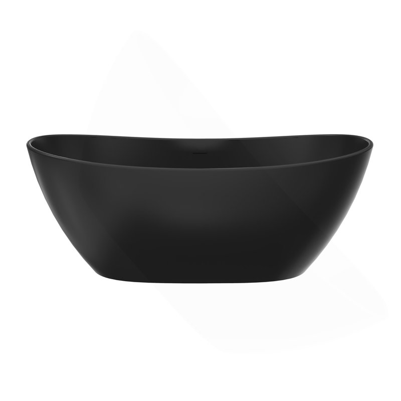 65 Inch Artificial Stone Solid Surface Freestanding Bathroom Bathtub