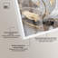 Décoration murale bohème «Gateway of Texture II» par Art Remedy, cadre blanc, 30 x 20-5002924-5002920