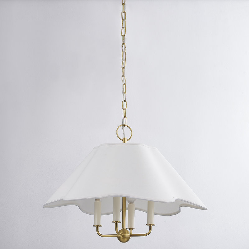 Luminaire suspendu 4 lumières Rosanna