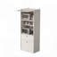 Grand garde-manger autoportant avec tablettes réglables, portes et ensemble anti-basculement pour le rangement de la cuisine et de la salle de bain-1877272373