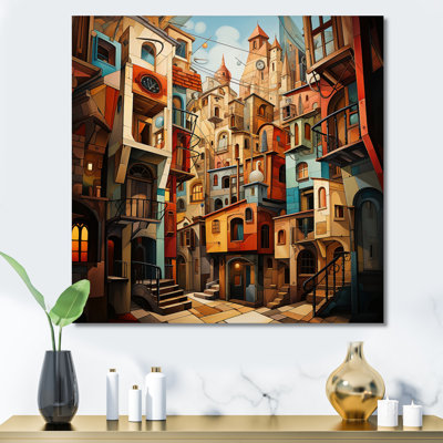 Cubisme multidimensionnel II - imprimé