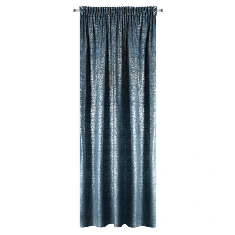 Design 91 Slot Top Blackout Curtain, Marine