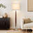 Lucas 61 in. Mid-Century Modern LED Energy Efficient Floor Lamp