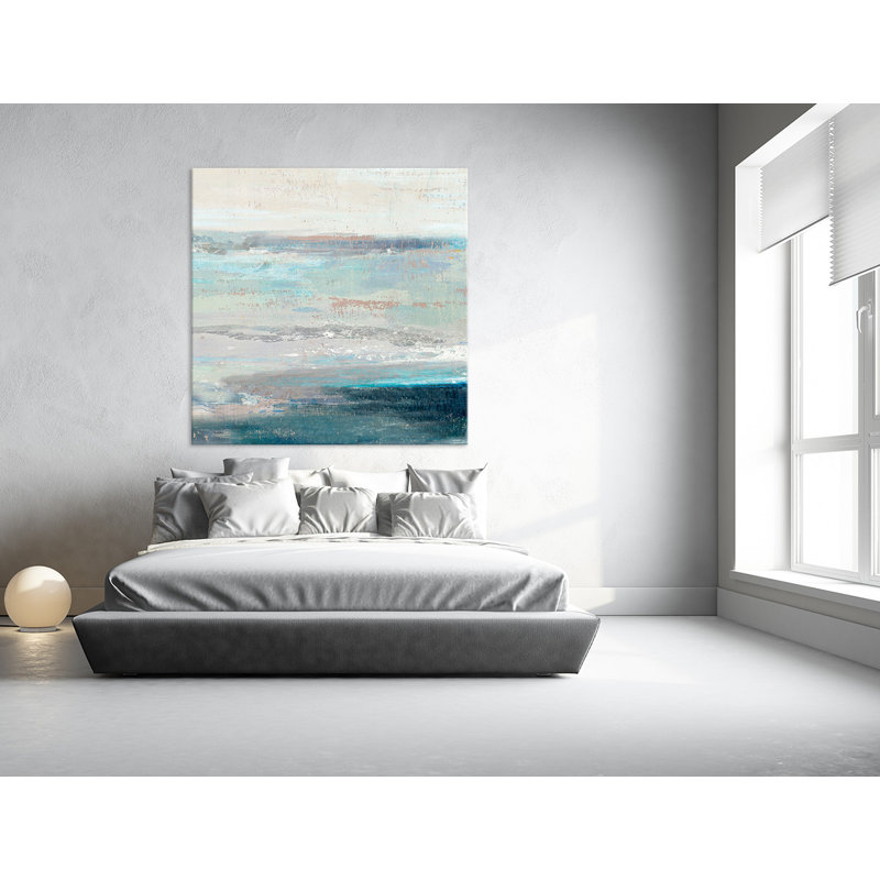 Cabana Waves II by Tom Reeves - Unframed Print on Canvas