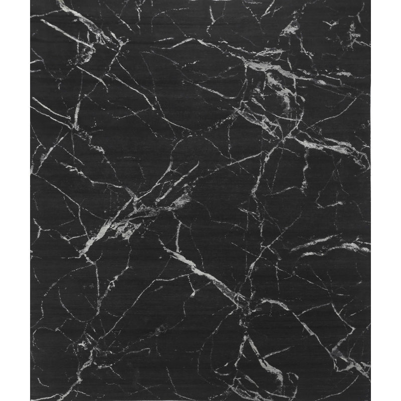 Tapis rectangulaire contemporain noué à la main