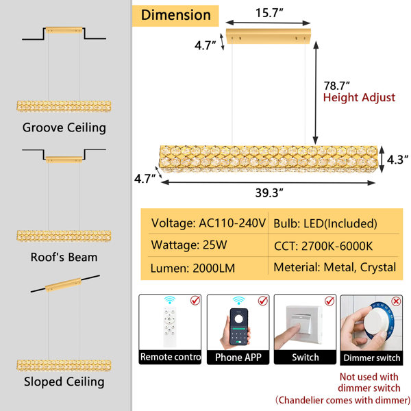 Dimensions du produit