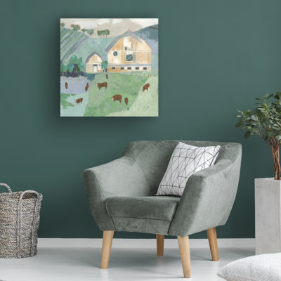 August Grove® Sue Jachimiec Skygusty Barn Canvas Wall Art