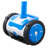 Automatic Suction Pool Cleaner with Adjustable Flow & 40ft Hose - Quiet Wall-Climbing Vacuum for In-Ground Pools
