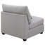 Chaise sans accoudoirs avec coussins Austin