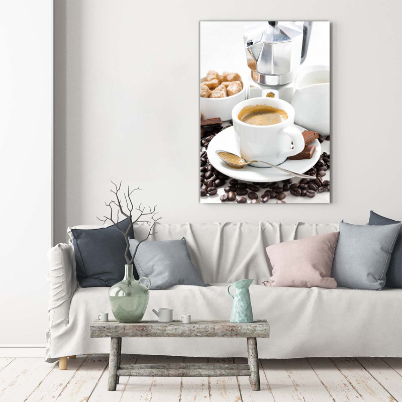 Cup Of Coffee - Wrapped Canvas Print