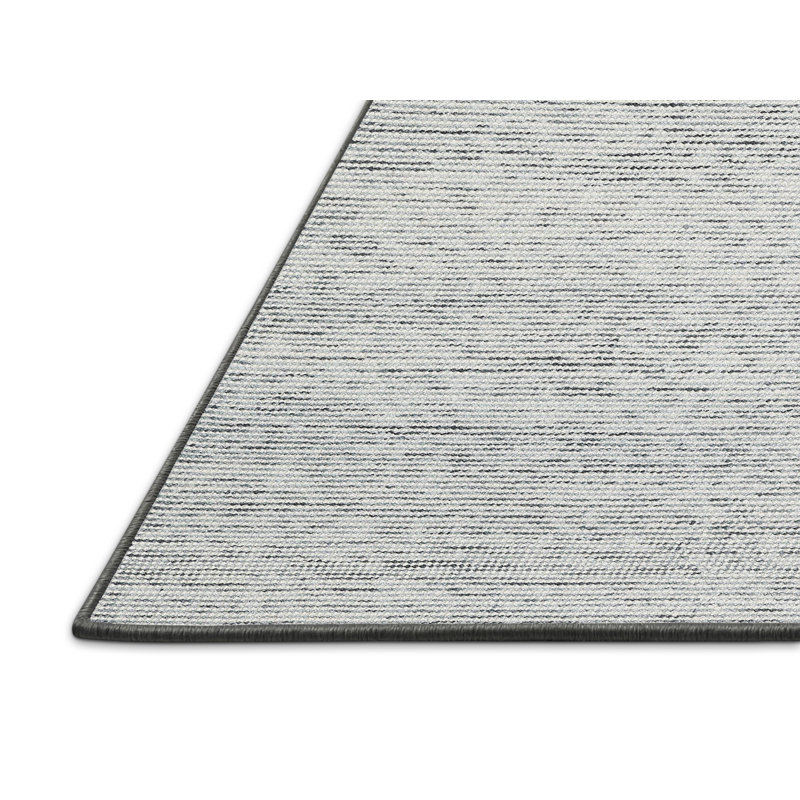 Tapis gris zone contemporaine, Rectangle 5 pi x 7 pi