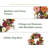 Faux Peony Polyester 24'' Wreath
