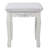 White Princess Vanity Desk Set With Mirror & Cushioned Stool,Light Modes,4-Drawer Wooden Makeup Vanity Table For Bedroom, Dressing Table With Ample Storage-958316410