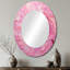Décoration miroir rose radiant Revolution Spiral I - ovale rose-1187650794