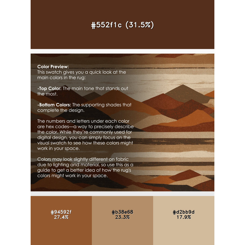 Solar Drift Rug, Round 3'