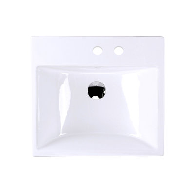 Piazza 19.5'' L Bathroom Sink