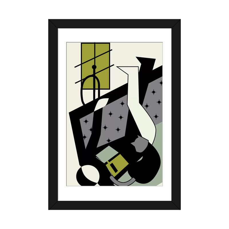 « books & chats », impression sur toile tendue, H 24 po x l 16 po x P 1 po, Papier d'art encadré noir, Blanc