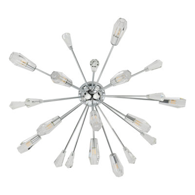 Nateka Glass Flush Mount