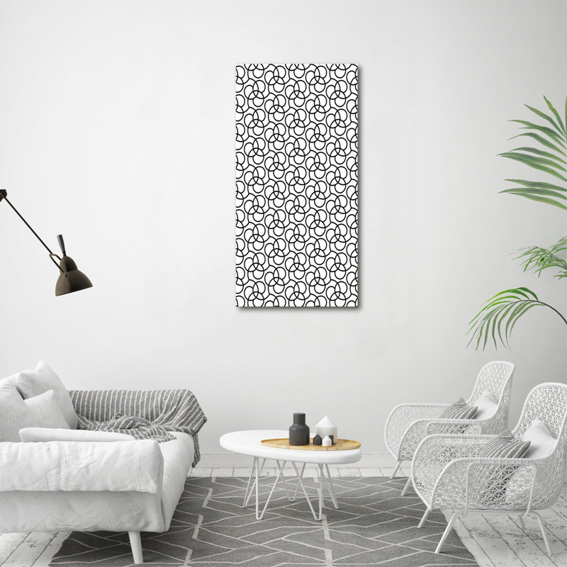 Geometric Background - Wrapped Canvas Print