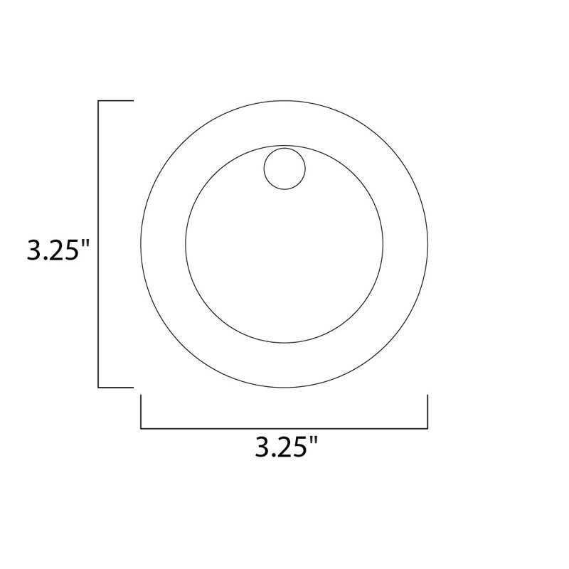 Mahpee Integrated LED Metal Deck Light, Bronze