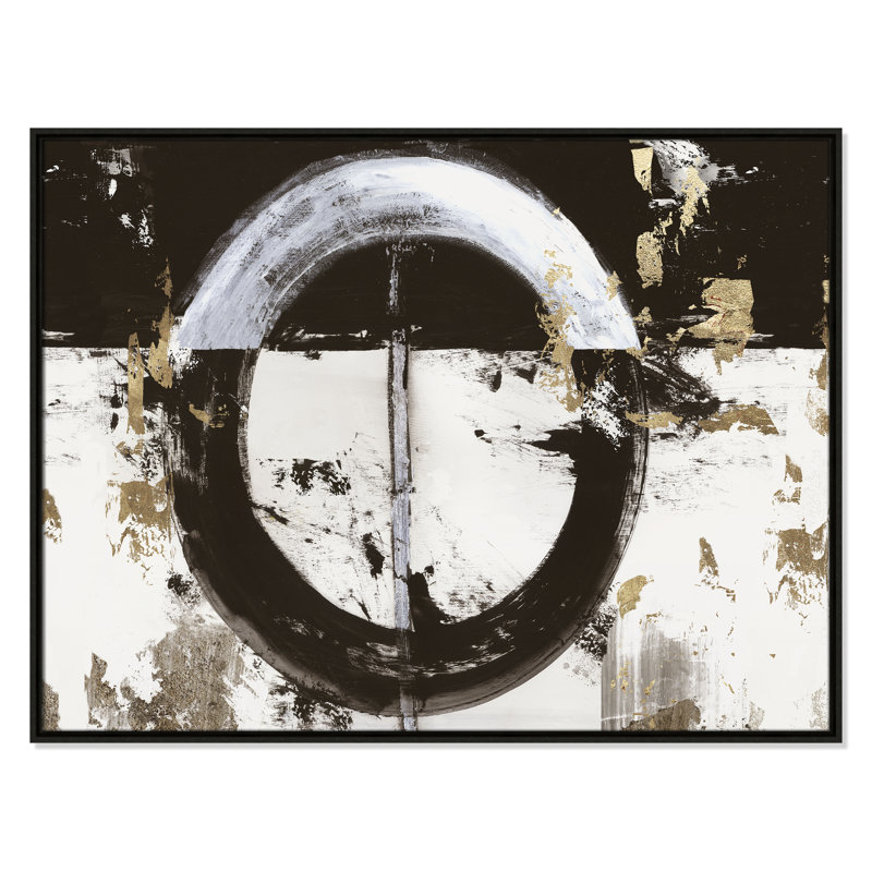 «Evoke I Print» par Tom Reeves, Espresso, H 31,5 po x l 41,5 po