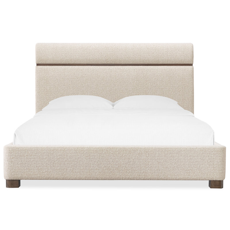 Eleana Upholstered Panel Bed, Queen