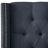 Upholstered Metal Wingback Bed-22855941-14891444