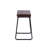 Ebern Designs Selma Bar Stools Set of 2, PU Leather, Iron Legs-1676733198-1697485667
