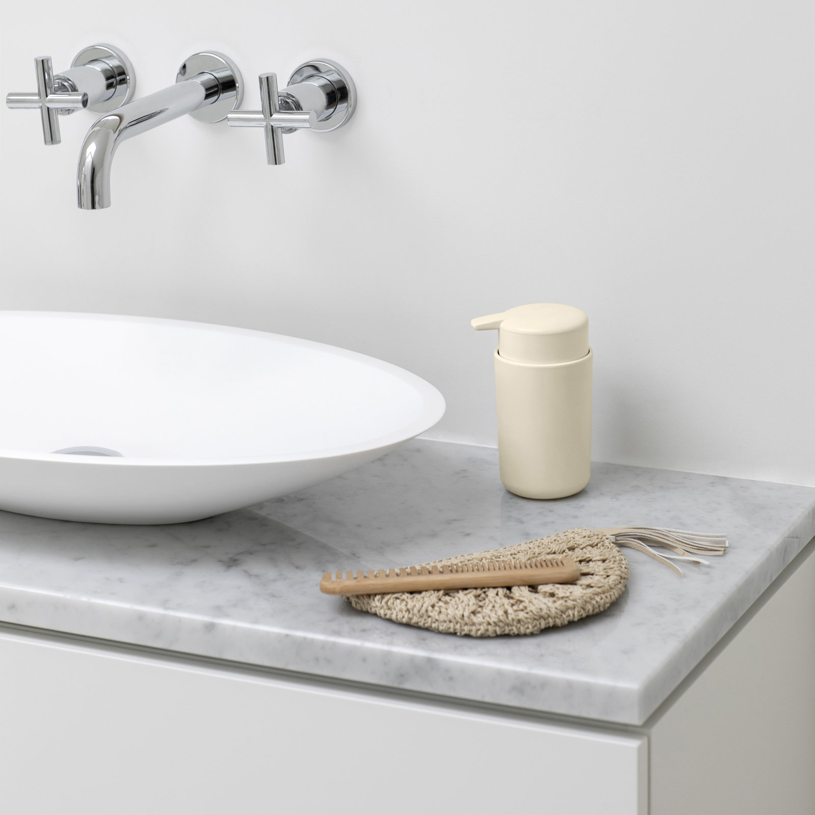 Brabantia ReNew Soap Dispenser, Soft Beige