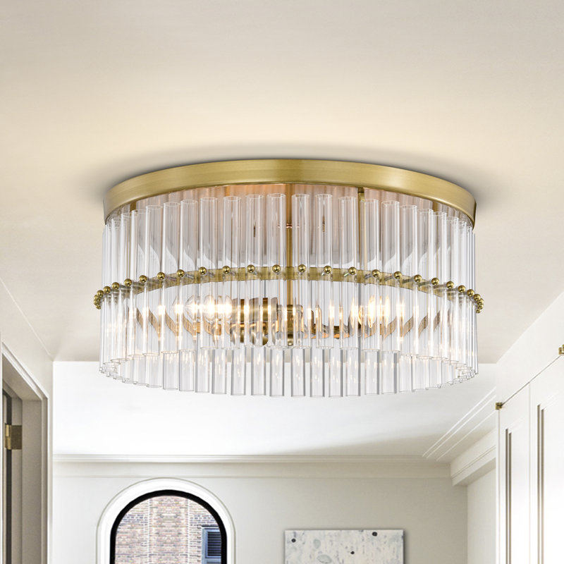 Plafonnier encastré rond 3 lumières Onstott
