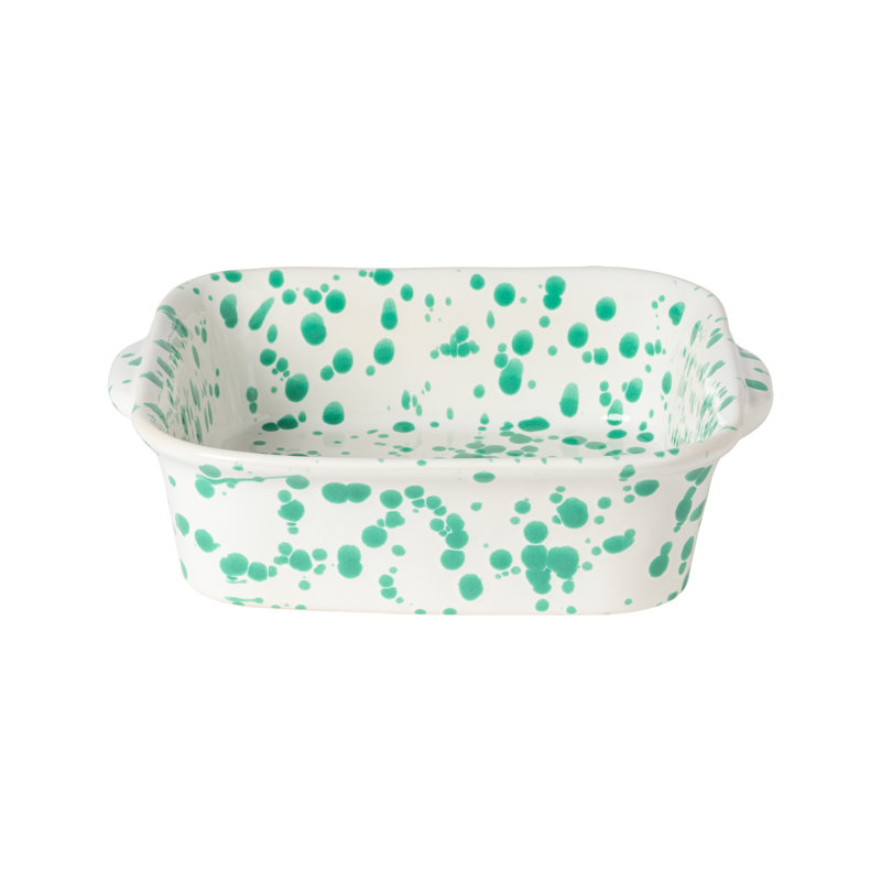 Rafaela Baker, Sage Green/White, 10.5" x 9.38"