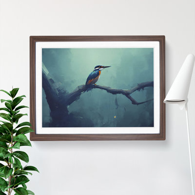 Kingfisher Bird Vol.1 - Framed Print