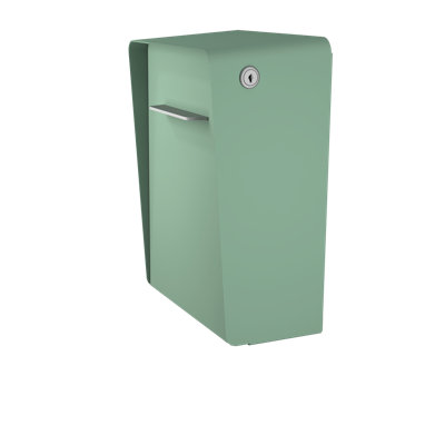 Modern Locking Wall Mounted Mailbox