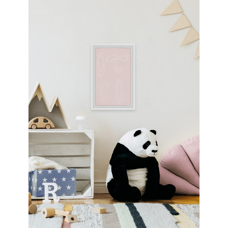 Drinkard Pointe Shoes - Single Picture Frame Painting, 91cm H x 61cm W
