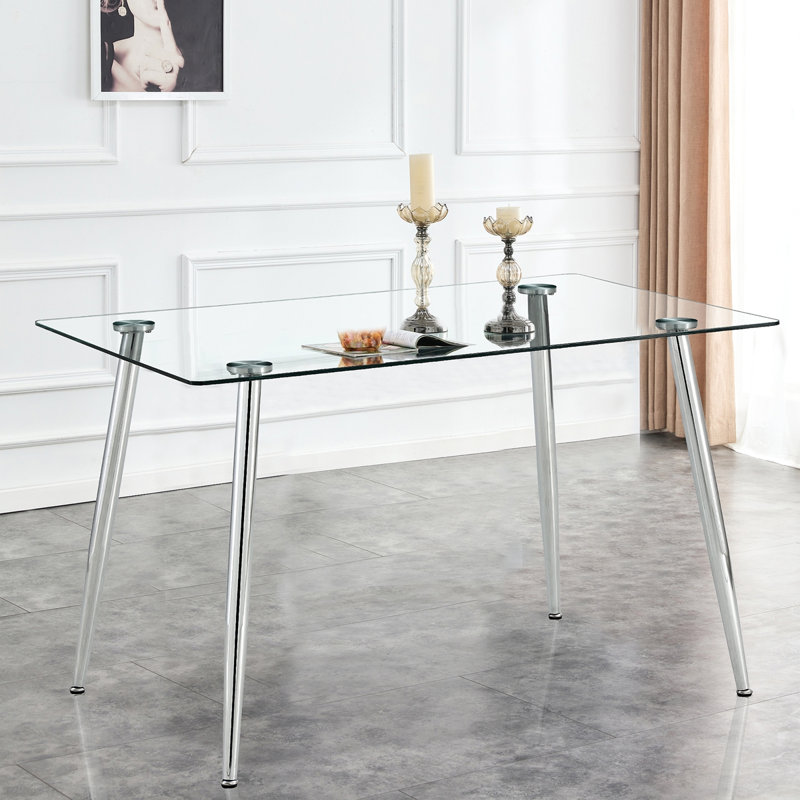 Table de salle à manger Modern, Argent