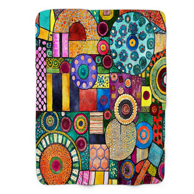 Patchwork Art - 1 Piece Blanket