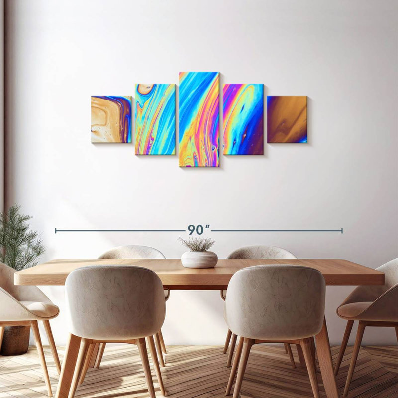 Oil And Water Glasco, H 30 po x l 68 po