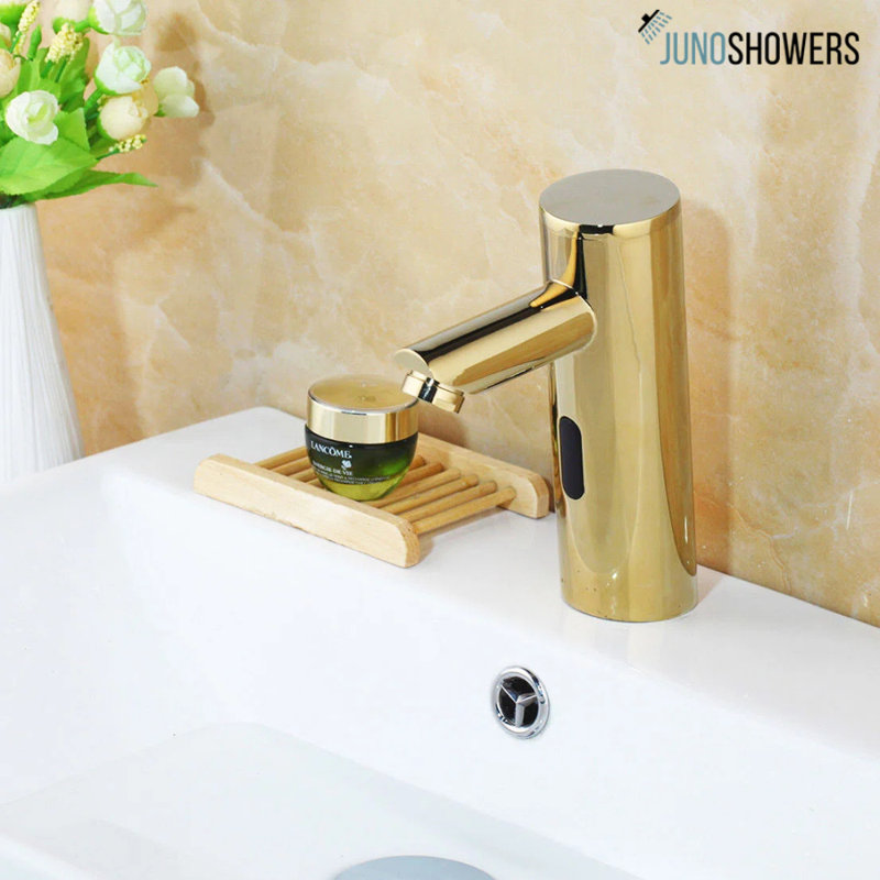 Glass and Stainless Steel Shower Panel with Rainfall Head and Built-In Body Massage Jets