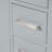 Cambridge 61'' Double Bathroom Vanity with Carrara Marble Top-26337889
