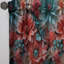 Corail Serenade motif tropical - rideau en velours tropical - obscurcissant - 1 panneau-107598107